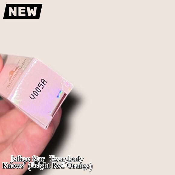 NEW NWT Jeffree Star Cosmetics – Supreme Gloss in ‘Everybody Knows’ (Bright Red- - Picture 7 of 12